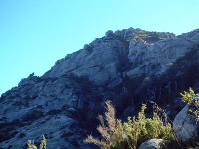 Piedras Blancas from the trail, photo: M.Waldhoer